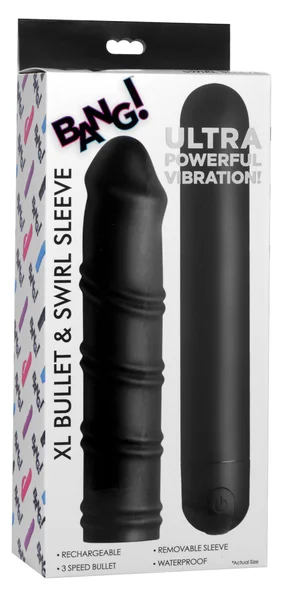 Xl Bullet and Swirl Sleeve - Black — image 16 of 16