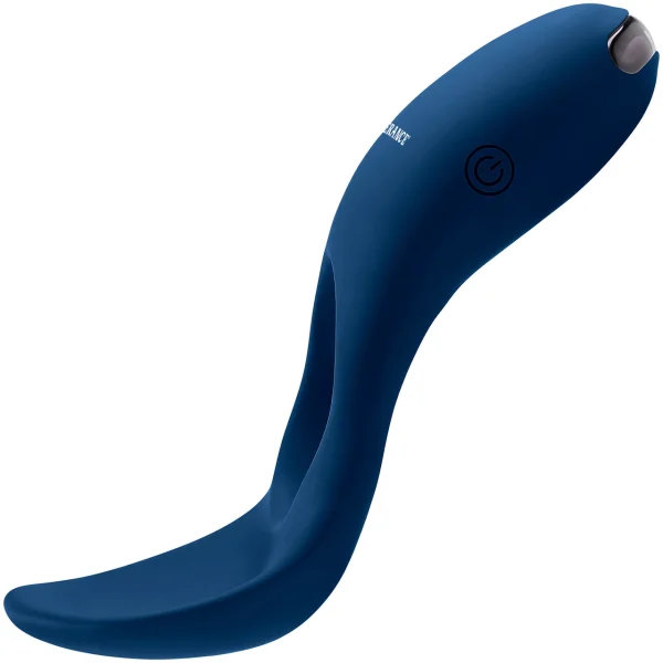 Zero Tolerance Cup Em Vibrating Waterproof Rechargeable Silicone Cock Ring - Blue