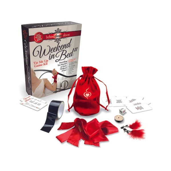 Weekend In Bed All Tied Up Game Kit
