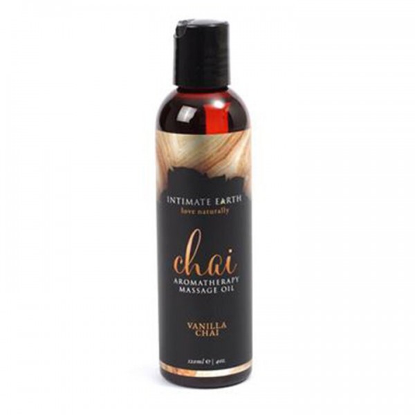 Intimate Earth Vanilla Chai Aromatherapy Massage Oil - 120ml