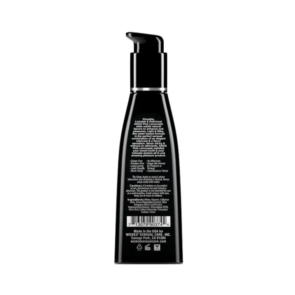 Wicked Aqua Pink Lemonade Flavored Lubricant 4oz