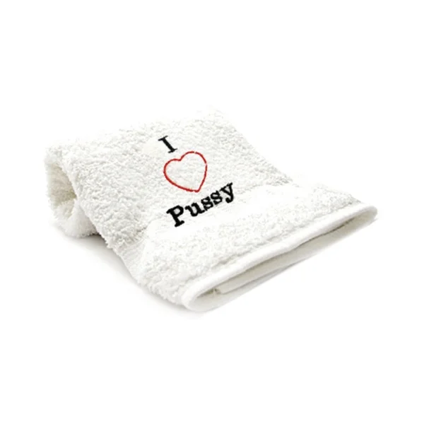 Towels With Attitude - I Heart Pussy