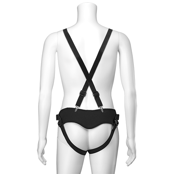 Vac-U-Lock Chest & Suspender Harness with Plug