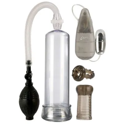 Sta Hard Penis Pump Erector Set Clear