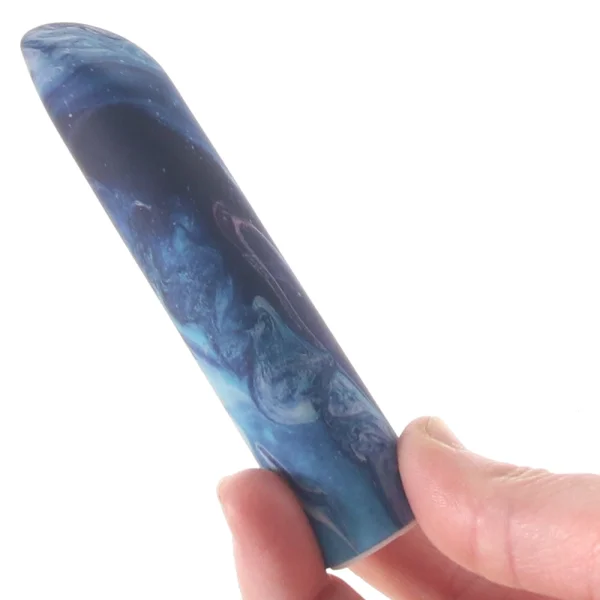 Limited Addiction Mesmerize Rechargeable Waterproof Power Vibe By Blush - Azure