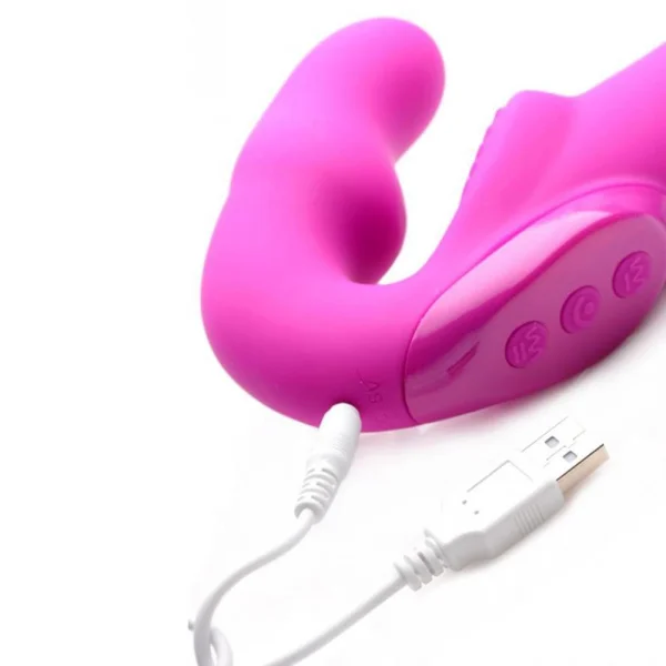 Evoke Super Charged Strapless Strap On Dildo