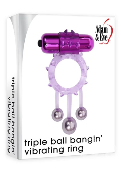 Triple Ball Bangin Vibrating Ring