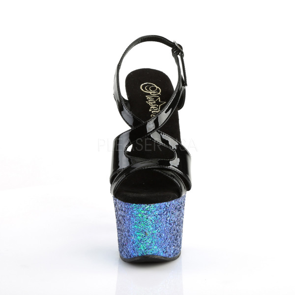 7 inches Heel, 2 3/4 inches PF Criss-Cross Sling Back Sandal — image 6 of 12