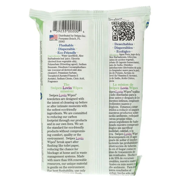 Swipes Lovin Sexy Intimate Wipes