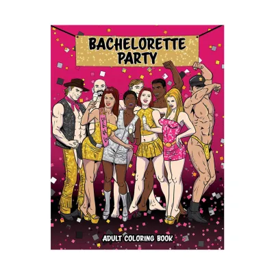 Bachelorette Party Coloring Book
