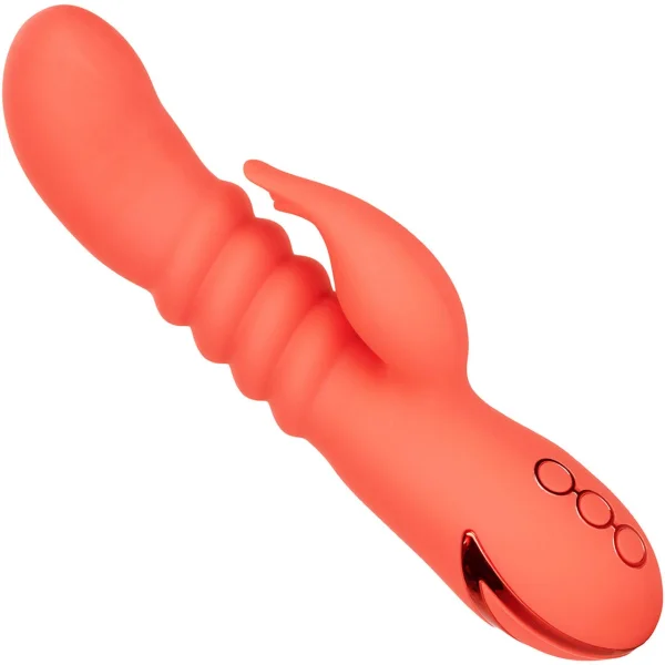 Orange County Cutie Thrusting Rabbit Vibrator