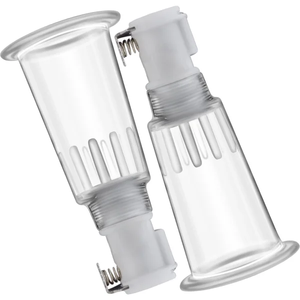 Blush Temptasia Nipple Pumping Cylinders Set of 2