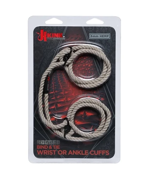 Kink Hemp Wrist or Ankle Cuffs