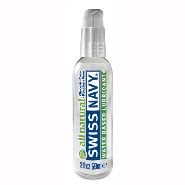 Swiss Navy All Natural Water Based Lubricant - 2oz