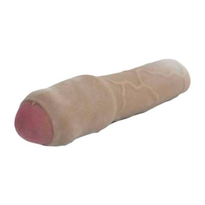 CyberSkin uncut penis extension