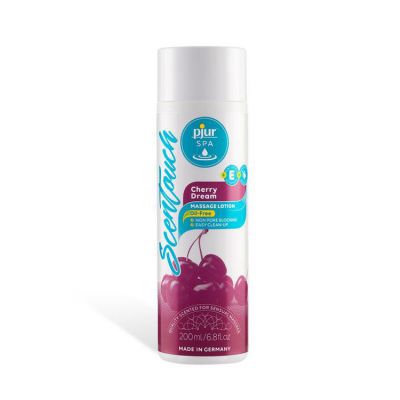 PJUR SPA SCENTOUCH CHERRY MASSAGE LOTION 200ML