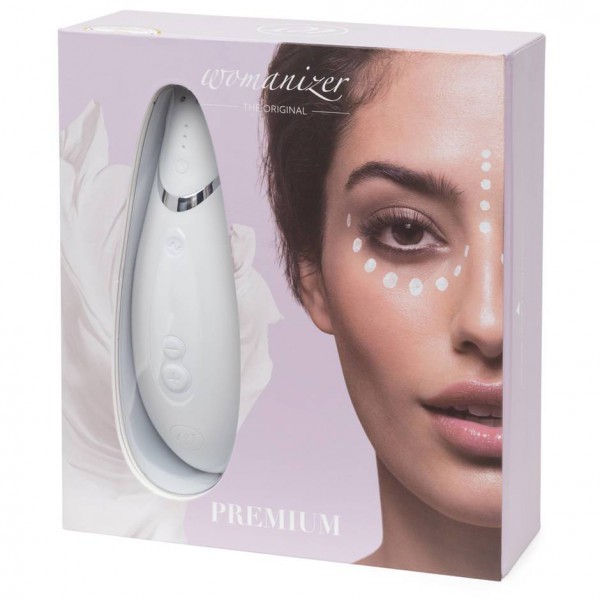 Womanizer Premium 6.1" Pleasure Air Clitoral Stimulator with Autopilot