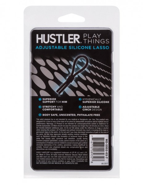 Hustler Playthings Adjustable Silicone Lasso Cockring