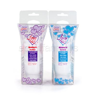 Love stuff warming massage oil