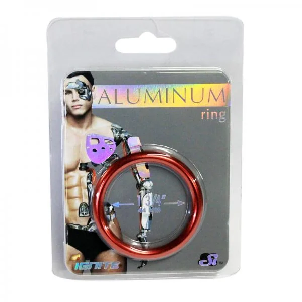 Aluminum Ring - Hellfire Red 1.75"