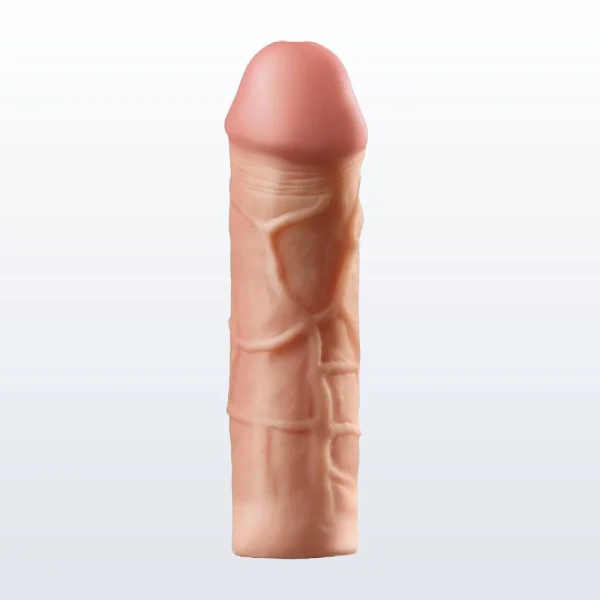 Fantasy X-Tension Mega 2-Inch Penis Extension Sleeve - Flesh