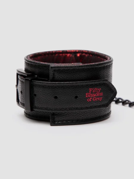 Fifty Shades of Grey Sweet Anticipation Faux Leather Wrist Cuffs
