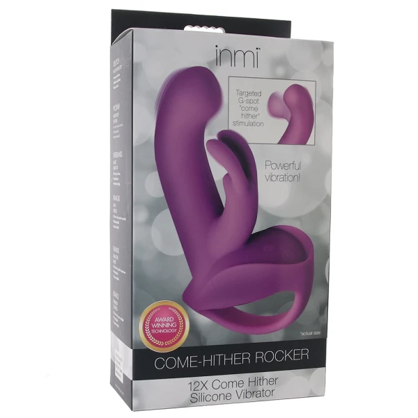 Come-Hither Rocker Silicone Vibrator