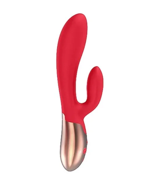 Heating G-spot Vibrator - Exquisite  - Red - 8 Inch