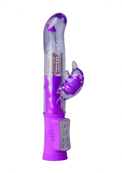 BRIE dolphin vibrator - rotating dual motors - Purple