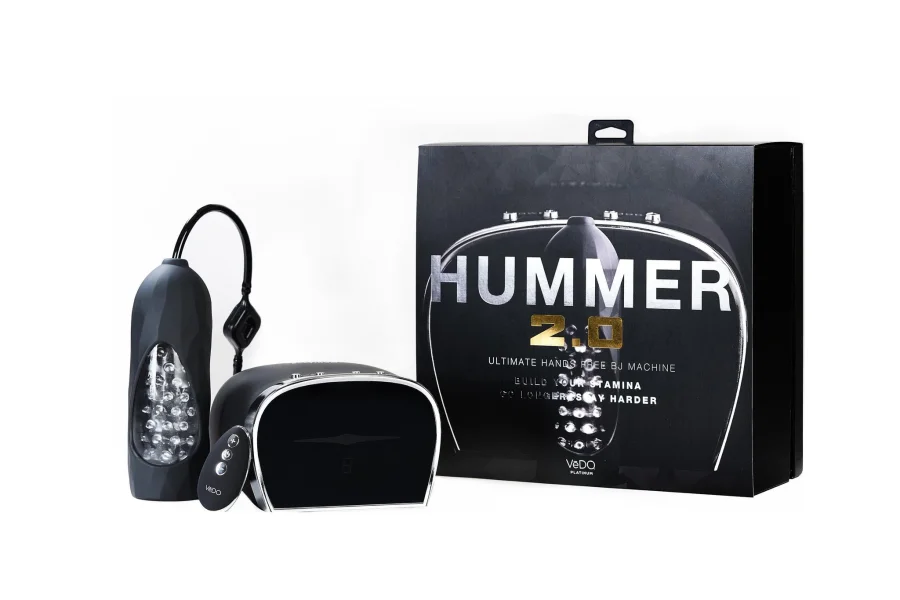 Vibrating Masturbator - Hummer 2.0 - Ultimate Bj Machine - VeDO