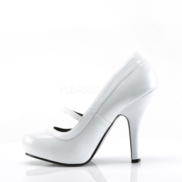 CUTIEPIE-02 - 4 1/2" Heel, 3/4" Hidden P/F Mary Jane Pump — image 7 of 25