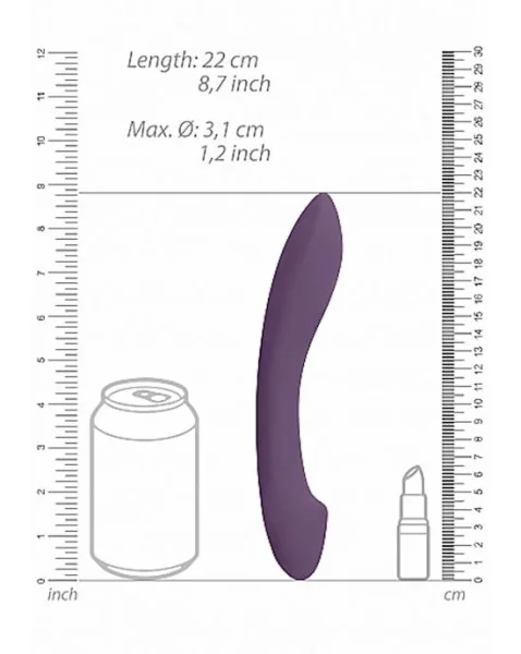 Nora   - Purple - 8.5 Inches