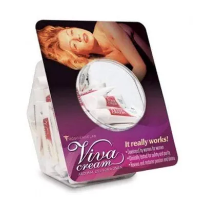Viva Cream 10 ml Tubes 50 Count Fishbowl