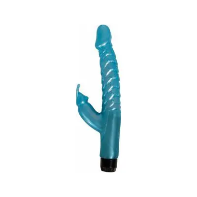 Pearlshine Mini Rabbit Vibro Wand Blue