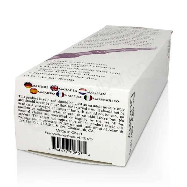 Adam & Eve Easy Anal Buddy Vibrator