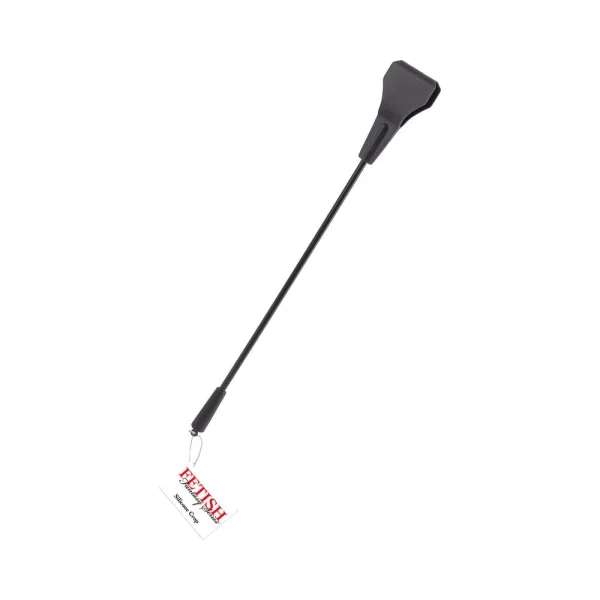 Fetish Fantasy Silicone Crop Black 28 inches