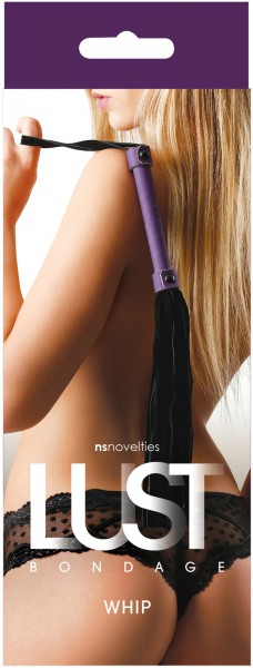Lust Bondage Whip Purple