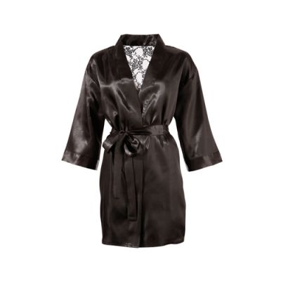 Kimono With Lace Back S M