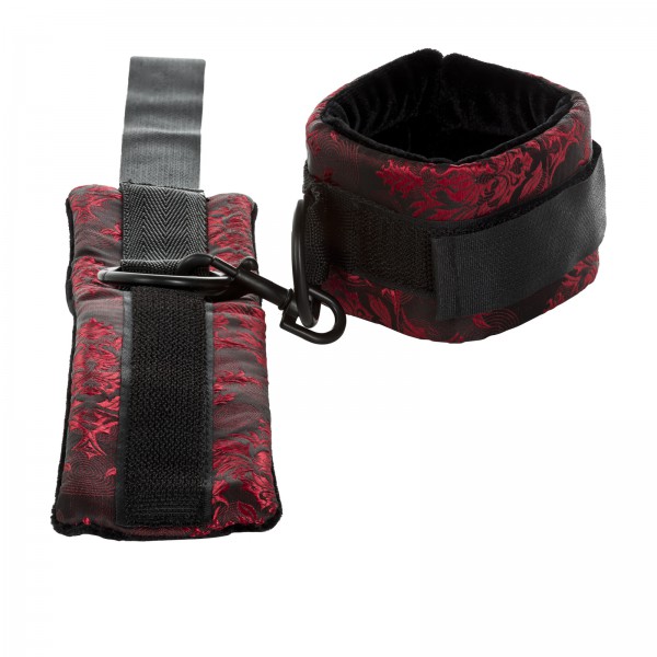 Breathable Ball Gag with Cuffs Kit