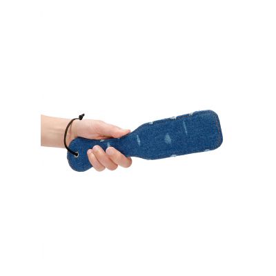 Denim Paddle Roughend Denim Style Blue Bondage toys