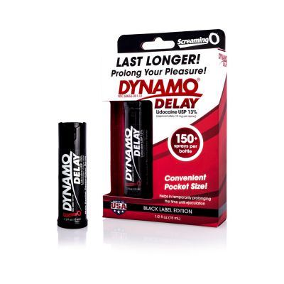 Screaming O Dynamo Delay Black Series 0 5 Fl Oz