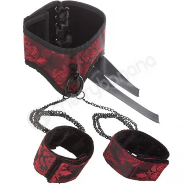 Scandal Posture Collar with Cuffs