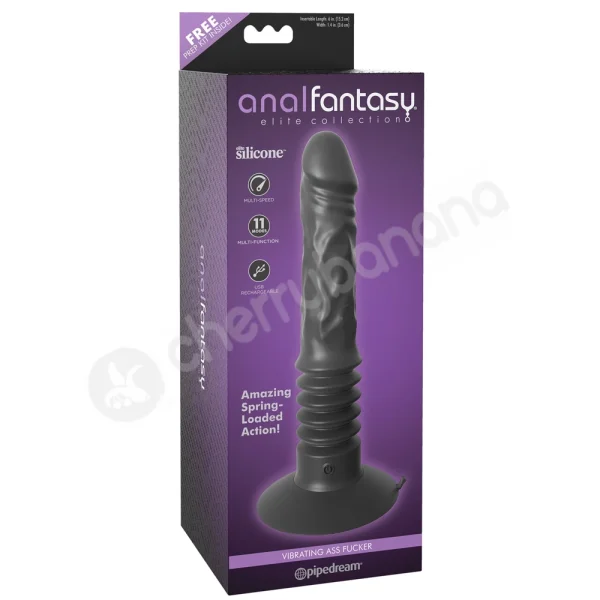 Anal Fantasy Elite Vibrating Ass Thruster Dildo