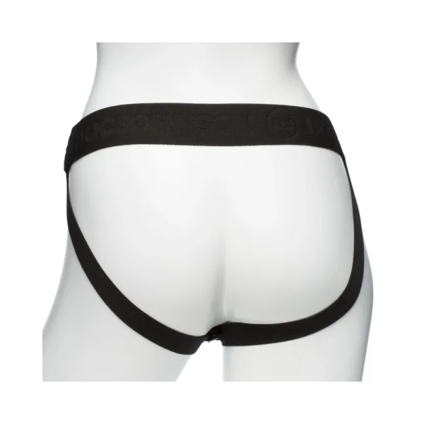 Body Extensions Hollow Large Dong Strap On Set Black