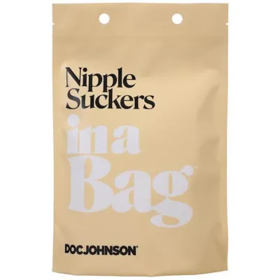 Nipple Suckers In A Bag Black