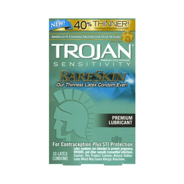 Trojan Bare Skin Lubricated Condoms (10) — image 4 of 4