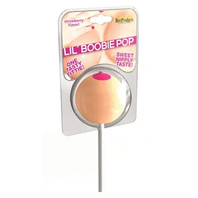 Hott Products Lil Boobie Pop Strawberry Flavoured Lollipop