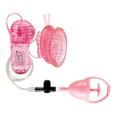 Butterfly Clitoral Pump Pink