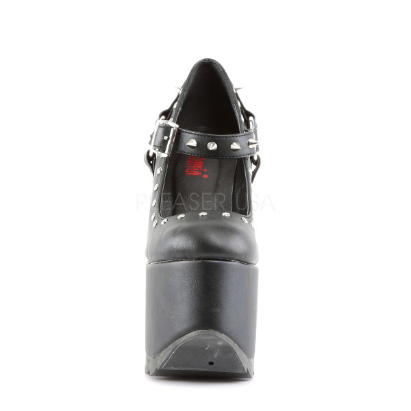 6 1/4 inches Heel, 3 inches PF Mary Jane w/Studs & O-Ring Detail — image 2 of 4