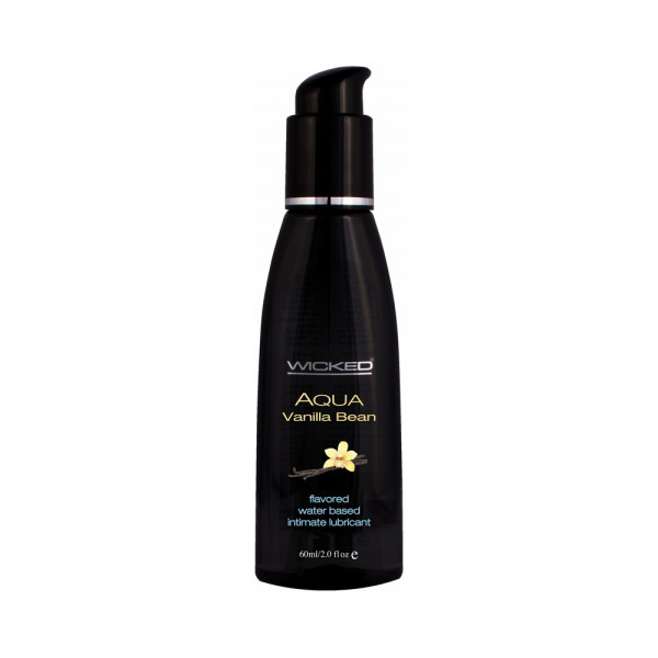 Wicked Aqua Lubricant Vanilla Bean 2oz